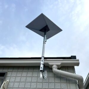 2025年10月24日　神奈川県川崎市幸区南幸町S様邸　スターリンクアンテナ設置工事