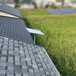 2025年10月24日　熊本県熊本市南区城南町舞原S様邸　スターリンクアンテナ設置工事